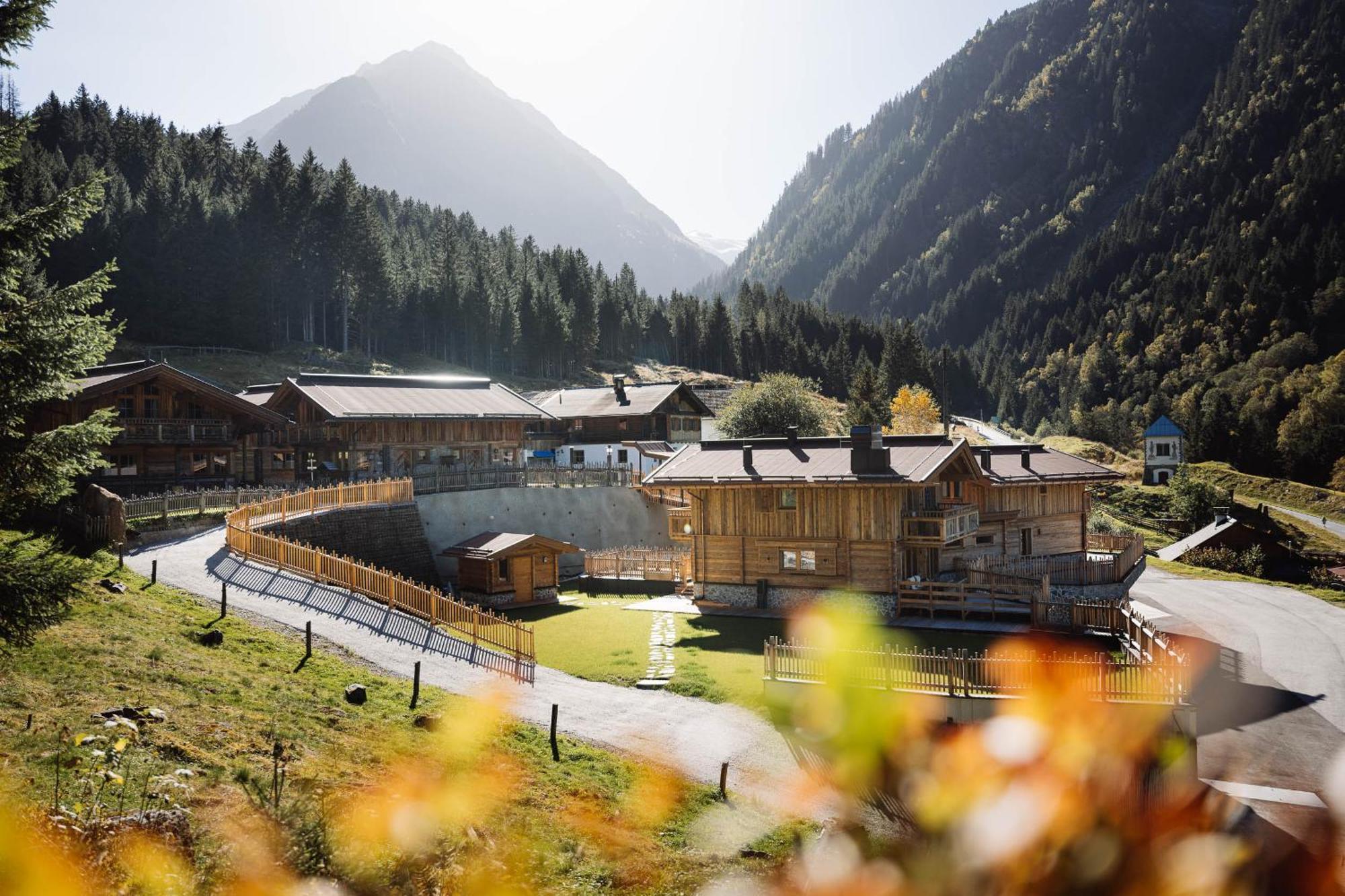 Villa Gletscher-Chalet Stubai Neustift im Stubaital Exterior foto