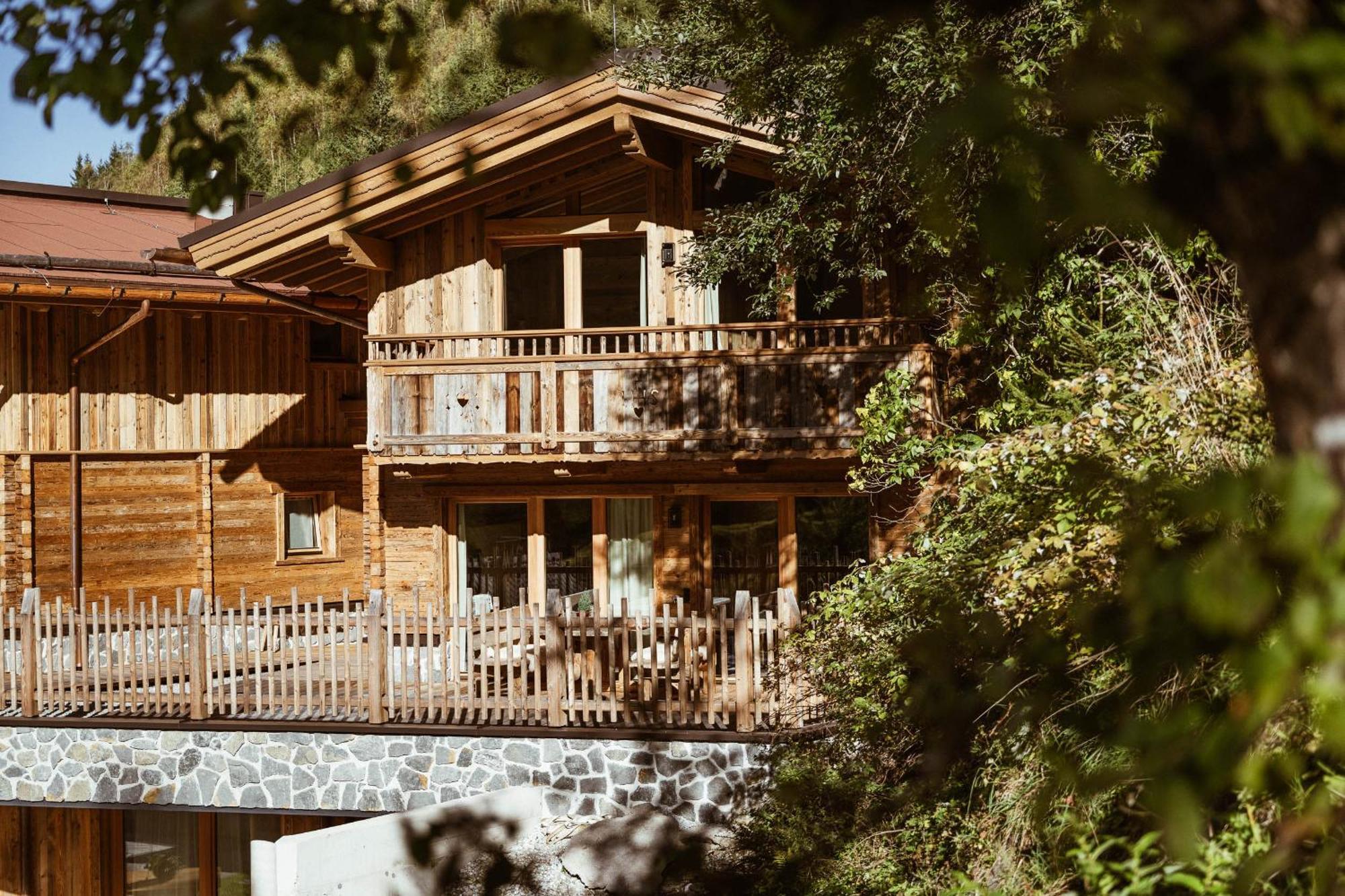 Villa Gletscher-Chalet Stubai Neustift im Stubaital Exterior foto